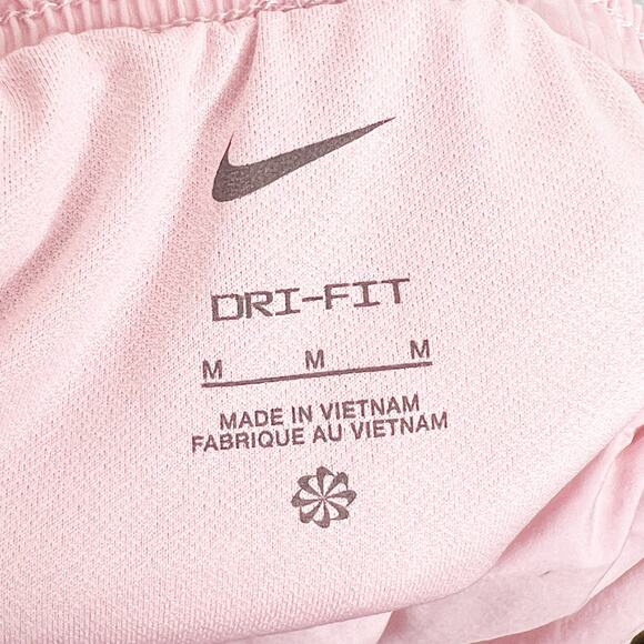 NIKE Dri-FIT Tempo Running Shorts Elastic Waist Lightweight Pink Womens Size M - Picture 7 of 11